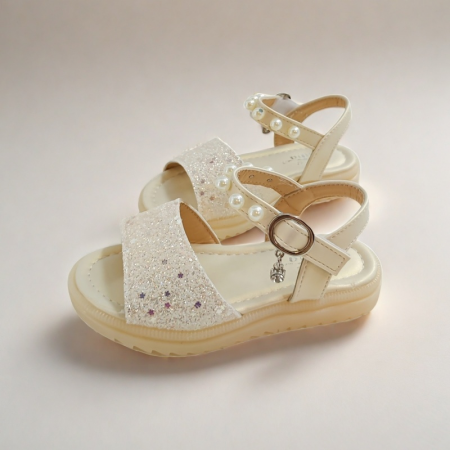 Sandale - Sandale cu aplicatii decorative XA-2536bej