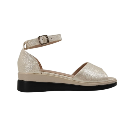 Sandale cu platforma A-09auriu [6]