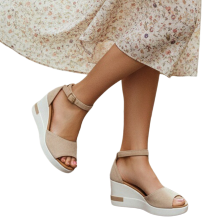 Sandale - Sandale cu platforma A23-553