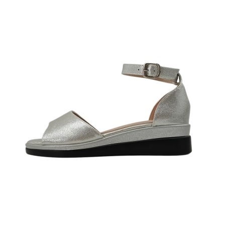 Sandale cu platforma A-09argintiu [6]
