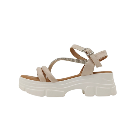Sandale - Sandale cu platforma A23-550bej