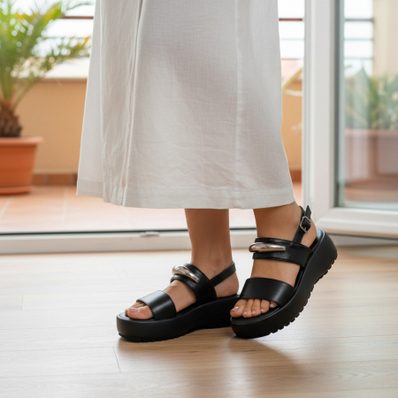 Sandale - Sandale cu platforma A26-692