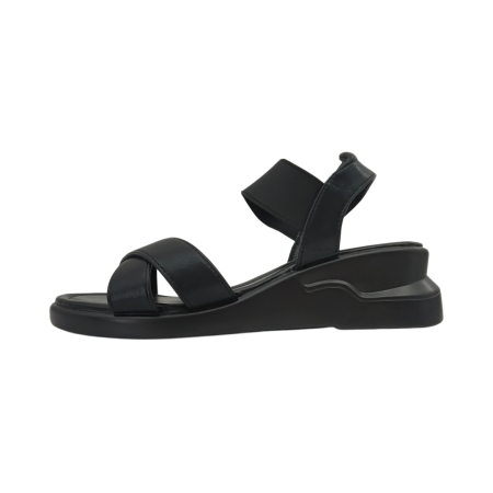 Sandale - Sandale cu platforma A25-1966negru