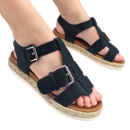 Damă - Sandale cu platforma LE211-01