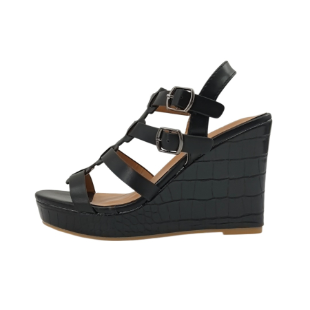 Sandale - Sandale cu platforma RM006negru