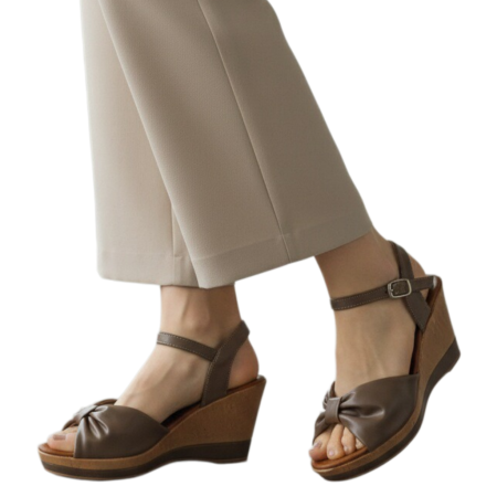 Sandale - Sandale cu platforma PL-331khaki