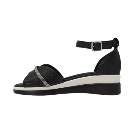 Sandale - Sandale cu platforma A-06negru