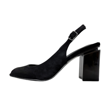 Sandale cu toc L-71negru [7]