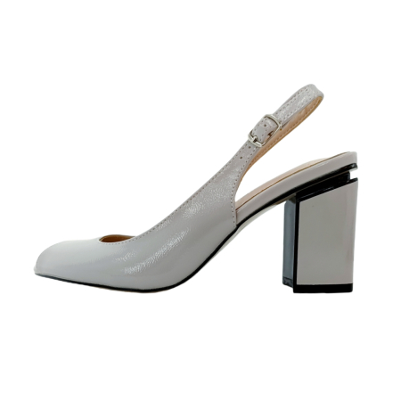 Sandale cu toc L-72gri [5]