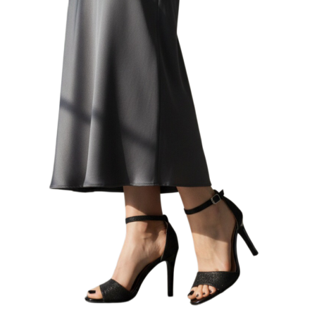 Sandale - Sandale elegante cu toc 916-32negru