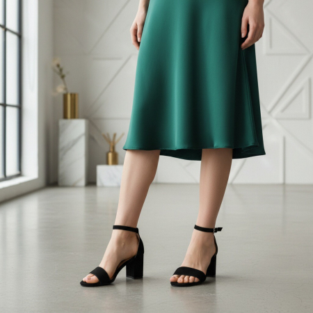 Sandale - Sandale elegante cu toc 916-15A