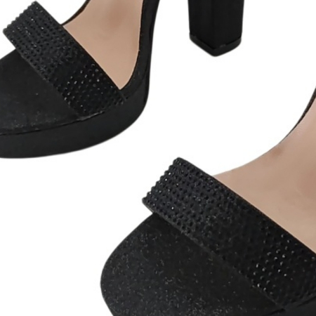 Sandale - Sandale elegante cu toc 930-2negru