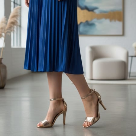 Sandale - Sandale elegante cu toc 916-30A