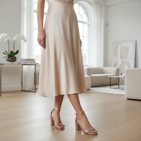 Sandale - Sandale elegante cu toc 920-79A