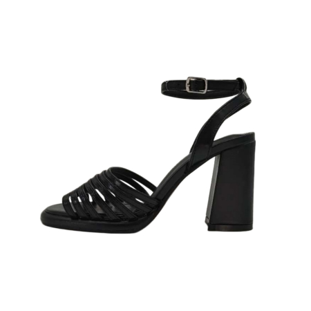 ÎNCĂLȚĂMINTE DAMĂ 39.99 - Sandale elegante cu toc A24-1096negru