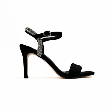 Sandale elegante cu toc F-18negru [7]