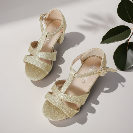 Sandale - Sandale elegante cu toc G503