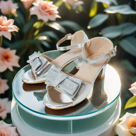 Sandale - Sandale elegante cu toc G507
