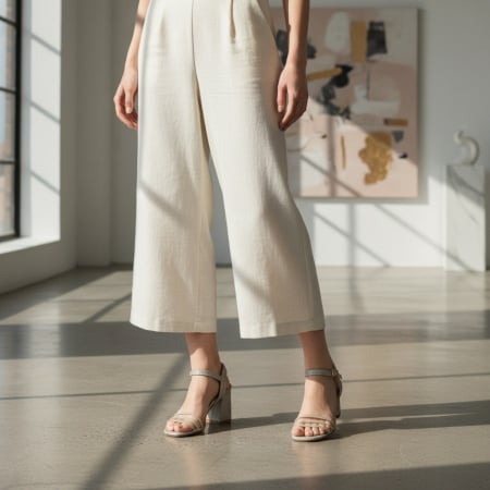 Sandale - Sandale elegante cu toc GL44auriu