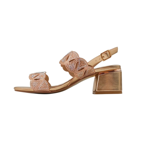 Sandale - Sandale elegante cu toc GL50roz