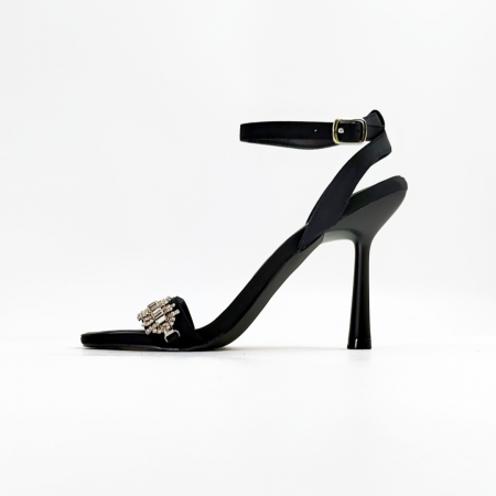 Sandale - Sandale elegante cu toc K-21negru