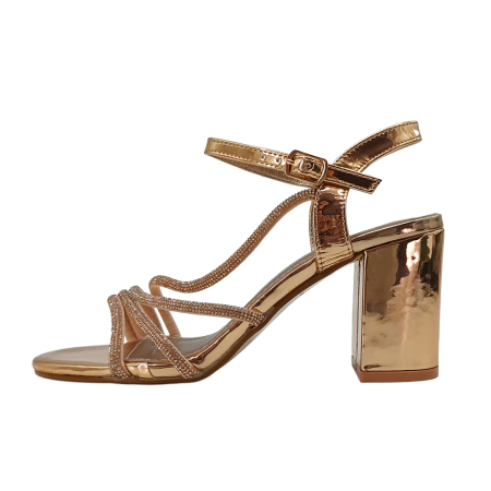 Sandale elegante cu toc L-62sampanie [6]