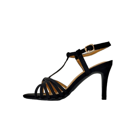 Damă - Sandale elegante cu toc MU-5negru