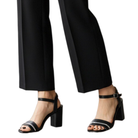 Sandale - Sandale elegante cu toc MU-3negru