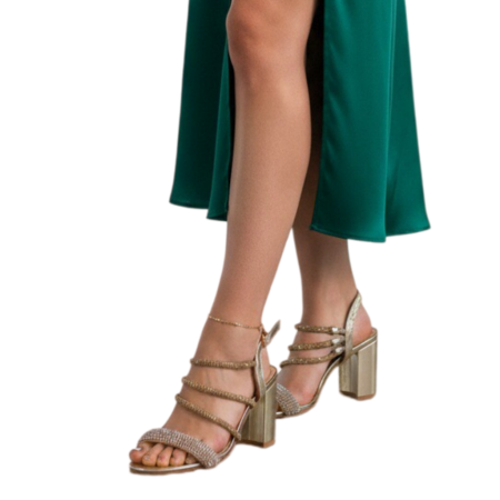 Încălțăminte damă - Sandale elegante cu toc A24-1055