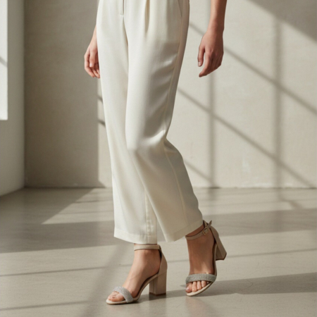 Încălțăminte damă - Sandale elegante cu toc X23-326bej