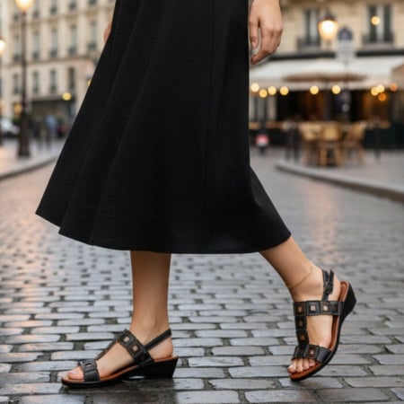 Sandale - Sandale X32negru