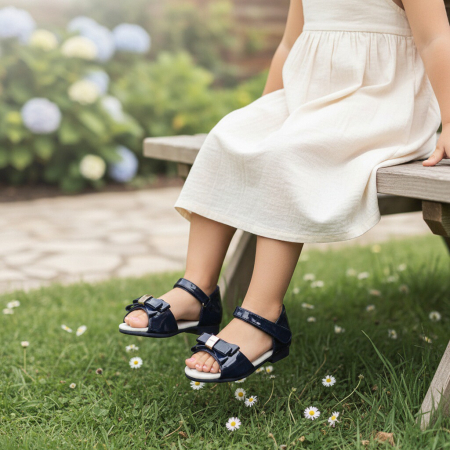 ÎNCĂLȚĂMINTE COPII 29.99 - Sandale M22bleumarin