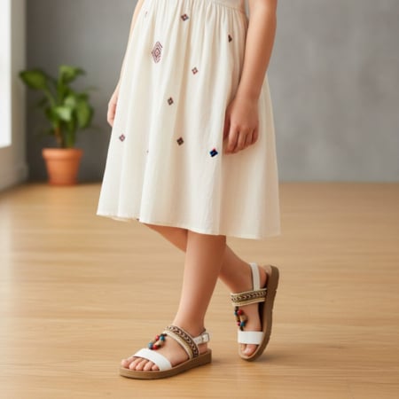 Sandale - Sandale RM023alb