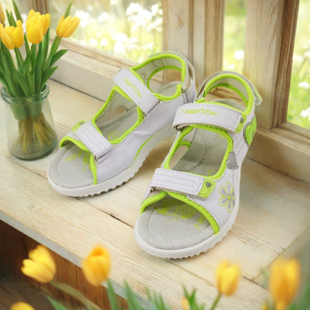 Sandale - Sandale TGSF026alb/neon