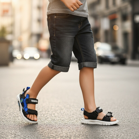 Sandale - Sandale usoare de vara XA-2505bleumarin