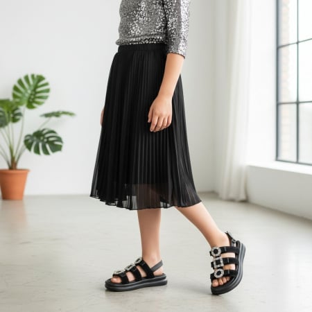 Sandale - Sandale W2611negru