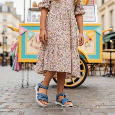 Copii - Sandale Y721albastru