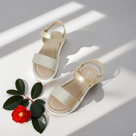 ÎNCĂLȚĂMINTE COPII 39.99 - Sandale Y725auriu