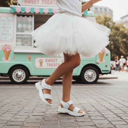 ÎNCĂLȚĂMINTE COPII 39.99 - Sandale Z39alb