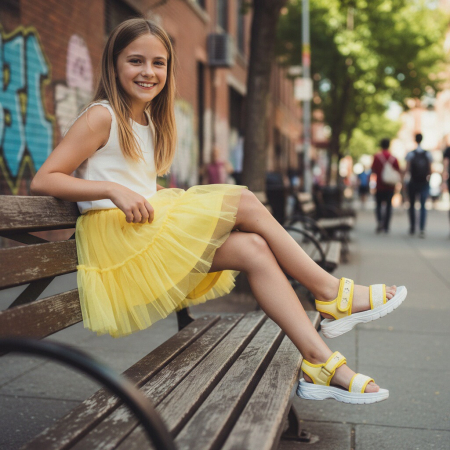 ÎNCĂLȚĂMINTE COPII 39.99 - Sandale Z39galben