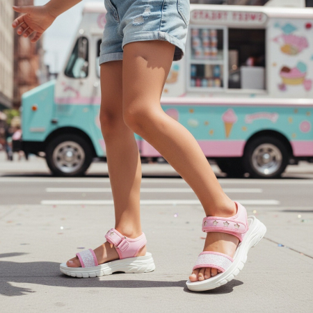 ÎNCĂLȚĂMINTE COPII 39.99 - Sandale Z39roz