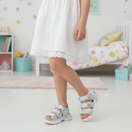 ÎNCĂLȚĂMINTE COPII 39.99 - Sandale ZA94albastru