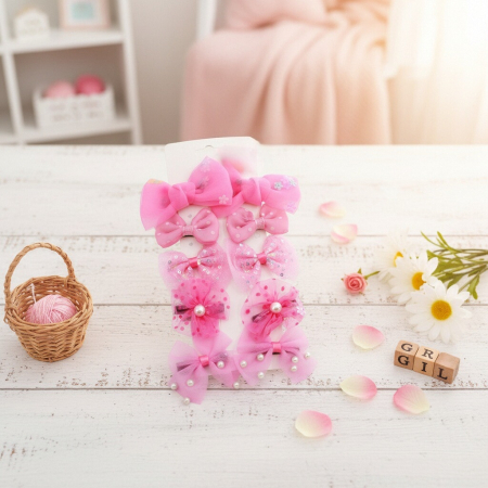 Cosmetice - Set 10 accesorii de par A2-3437-10