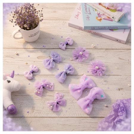 Cosmetice - Set 10 accesorii de par A2-3437-10MOV