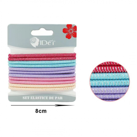 Cosmetice - Set 10 elastice de par 081561