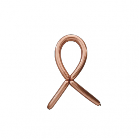 Articole party - Set 100 baloane cromate pentru modelaj din latex 125 cm RJ1555