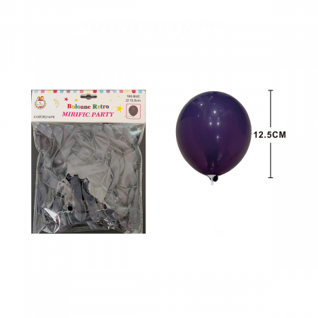 Articole party - Set 100 baloane din latex pentru petrecere 12.5 cm RJ1479