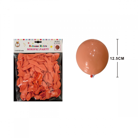 Articole party - Set 100 baloane din latex pentru petrecere 12.5 cm RJ1484