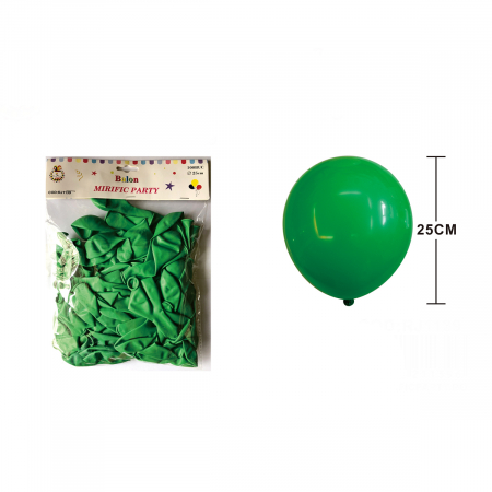Baloane - Set 100 baloane din latex pentru petrecere 25 cm RJ1139