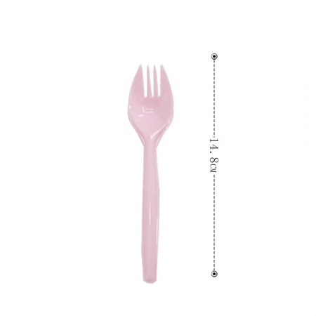 Articole party - Set 12 furculite din plastic pentru party 2260-22